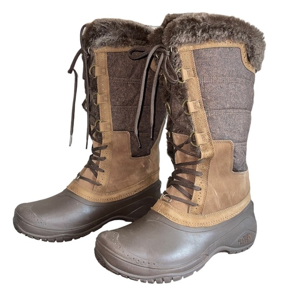 The North Face Shellista Tall Boots Size 10.5 GUC - Picture 8 of 12